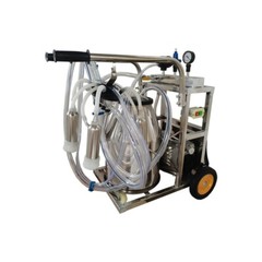Milking Machine for Goats Cows Electric Milking Machine 25L Electric Oil-Free Va