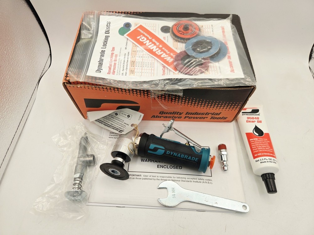 Dynabrade 47822 2″ (51 mm) Dia. Right Angle Grinder Disc Sander 20,000rpm