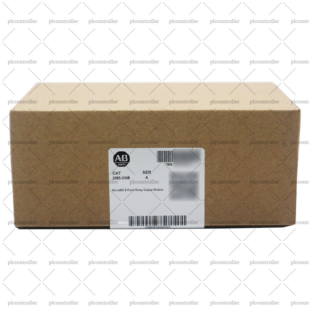 Allen Bradley 2085-OW8 Micro850 Output Module Digital 8 Point 12/24VDC Relay 2A