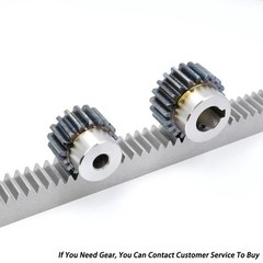 0.5/1/1.5/2/2.5/3M Spur Gear Racks For CNC Linear Motion Pitch 1.57mm to 9.42mm