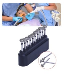 10 pcs Dental High Speed Diamond Burs Circular wheel Super Coarse Diamond Drills