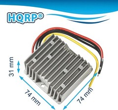 HQRP DC 12V Step Up to 24V 8A Boost Converter 192W DC Power Regulator Module