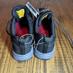 SKECHERS WORK 7.5 Wide Steel Toe Memory Foam Air Cooled Slip On Safety Sneakers