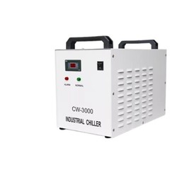 CW3000 5000 chiller water pump circulating water tank CO2 laser cutting machine