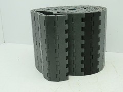 System Plast LFG 2252-K750 FT Flat Top Modular Plastic Conveyor Belt 7-1/2″ x 8′
