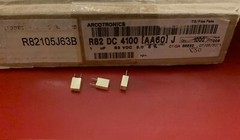 10x R82DC4100AA60J ARCOTRONICS CAP FILM 1UF 5% 63VDC Polyester Metallized RADIAL