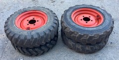 5.70-12 Heavy Duty L23, L28 Bobcat Tires/Rims w/5 on 5.5″ Bolt Circle 3.7″Center