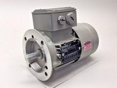 Siemens 1LE10020BB390FA4Z Electric Motor 400610.158 3ph 0.18kW 1680rpm 480V 63M