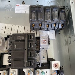 ABB 200A 20 Space 40 Circuit Main Breaker Indoor PON Load Center Kit, PAM2020PA