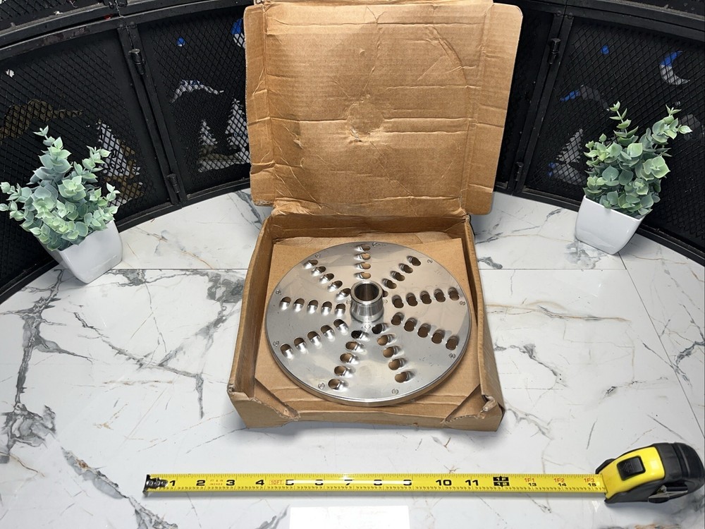 NEW- HALLDE 62636 10mm 3/8″ GRATER/SHREDDER PLATE BLADE DISC RG300 RG350 RG400