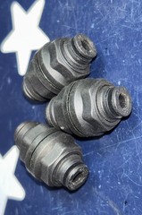 (5) 5/32” 4mm PARKER LEGRIS 3116 04 00 Push-Fit Union 5/32 in PTC Bulkhead 5pcs