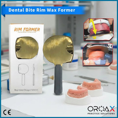 OROAX Dental Wax Rim Former Occlusal Hot Plate Paddle for Denture Wax Modeling