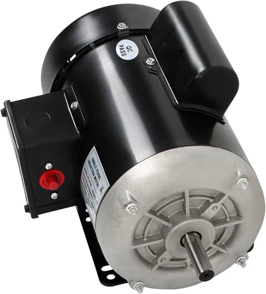 1HP Electric Motor 1725RPM Farm Duty Single Phase 115/230V 56 Frame CW/CCW