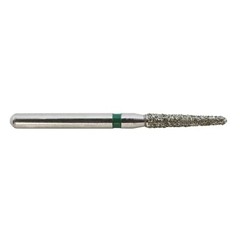 Dental Diamond Bur FG 856/016C Round End Taper Coarse Grit Green High Speed Bur