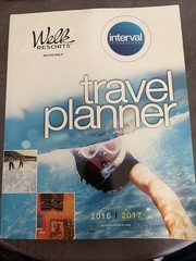 2016-17 Travel Planner Welk Resorts Interval International Paper Back Book