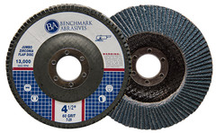 50 Pack 4.5” x 7/8″ Jumbo 60 Grit Zirconia Flap Disc Grinding Wheels T29