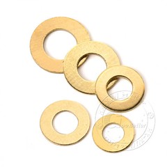 FLAT WASHERS FORM A – BRASS M2 M2.5 M3 M4 M5 M6 M8 M10 M12 M14 M16 M20 M22 M24