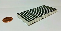 10-100 NEODYMIUM magnets 1-1/2″×1/4″×1/8″ Strong Rare Earth magnets N52 Grade