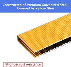 18 Gauge 1/4″ Narrow Crown Staples (1-1/2″,1-1/4″ 1″, 3/4″, 1/2″), 2000 pcs