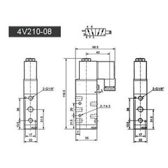 Long Service Life Solenoid Valve Low Starting Air Pressure Sensitive Response