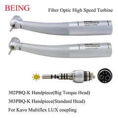 BEING Dental Fiber Optic LED Turbine High Speed Handpiece For KaVo NSK Coupling