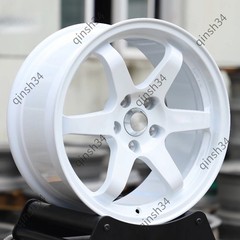 Monoblock White Wheels 15 16 17 18 19 20 21 22 Inch Multi Spoke for 911 X5 X6 M3