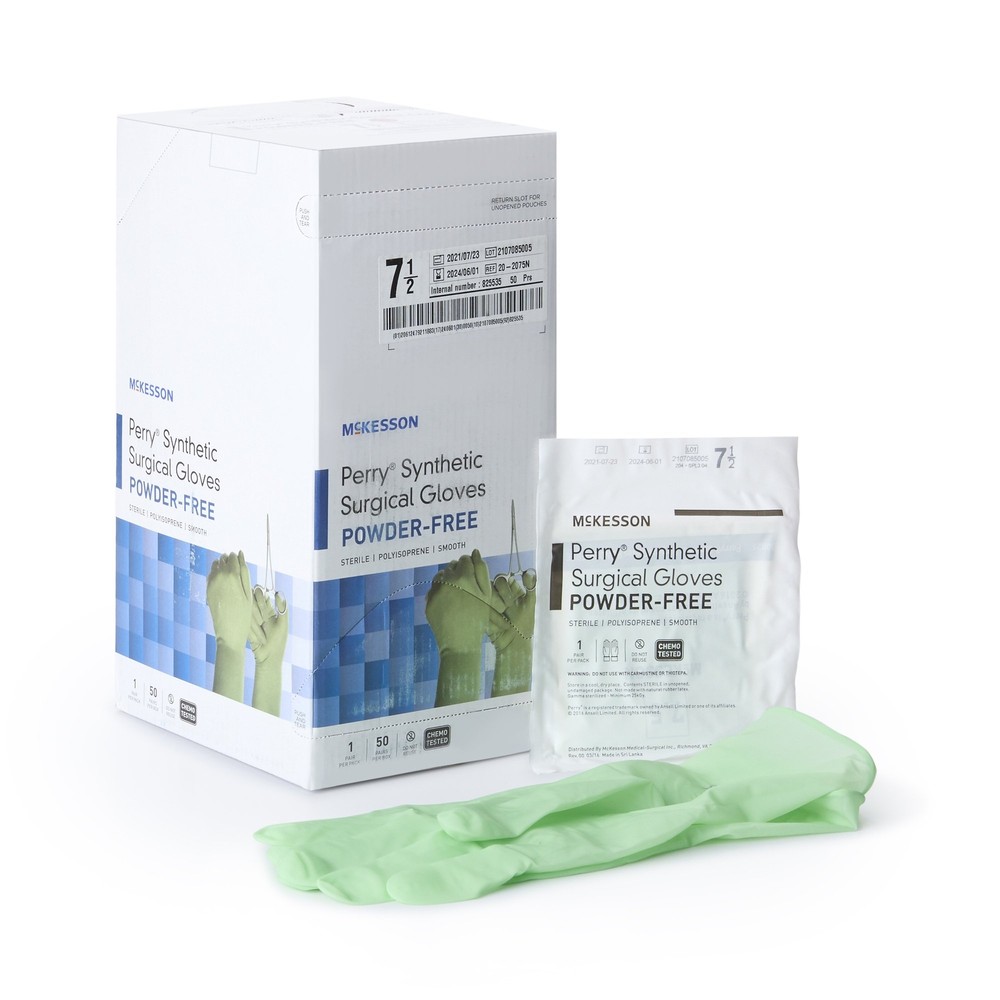 McKesson Polyisoprene Surgical Glove – 50 per Box