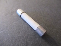 FIVE Buss ABC-2-1/2 Fuses 2.5 amp, 250 volt Bussmann ceramic fuses New NOS