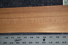 Teak Raw Wood Veneer Sheet 6 x 49 inches 1/42nd 35137-48