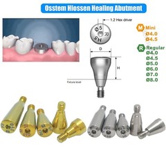 Fits Osstem Hiossen Dental Locator /Healing Abutments M/R Impression Lab Analog
