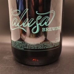 Calusa Brewing 64 oz Beer Growler Sarasota FL 1/2 Gallon