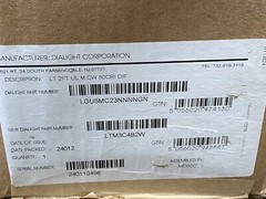 Dialight LTM3C4B2W LED 2ft Linear Fixture,3500 Lumens 29 Watts 100-277v, 5000k