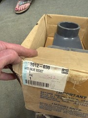 Spears 2022-030 Gate Valve PVC 3 Inch Socket EPMD (same 2012-030 -O-ring) New