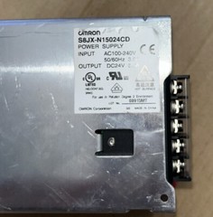 OMRON,S8JX-N15024CD,POWER SUPPLY AC 100-240V DC24V