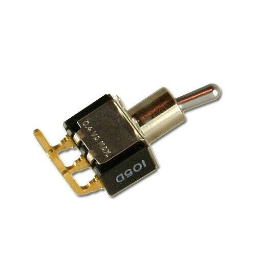 (50x) SPDT On-None-On 0.4VA Max Toggle Switch w/ Right Angle PC Pins FREE SHIP