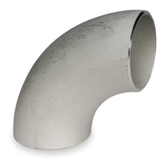 2-1/2″ Butt Weld 304L Ss Long Radius 90 Degree Elbow Sch 10, 4381010860