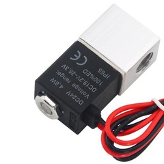 DC 24V Solenoid Valve 1/4 inch NPT 2 Way Normally Closed Electric Air Valve