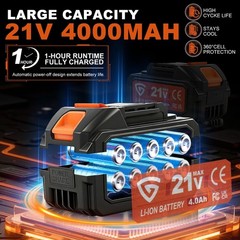 Upgraded 21V Cordless Compact Wood Router Tool for Brushless Hand Wood Trimmer