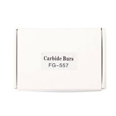 100X FG 557 Carbide Burs – Friction Grip for High-Speed Handpieces, Midwest Type