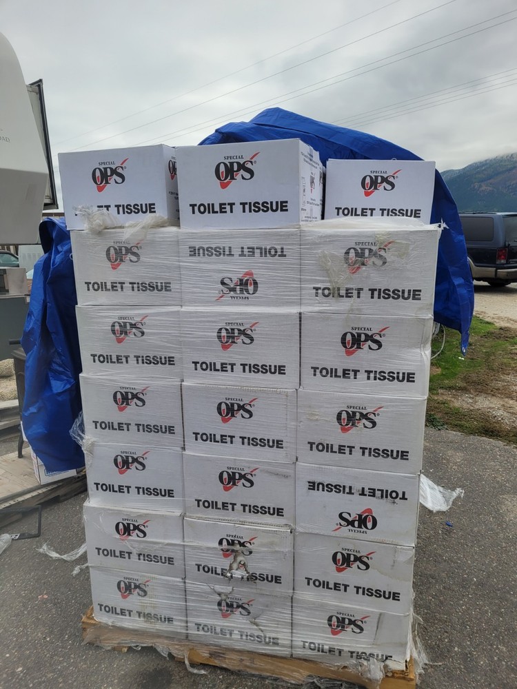 OPS Toilet Paper Commercial Retail Wholesale Bulk Tissue 16,000 Sheets Business