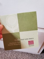 Ten Thousand Villages Handmade Paper Journal From The Philippines