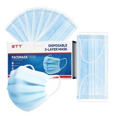 250PCS ASTM Level 3 Highly Protective 3 Layer Face Mask with Ear Loops – Indi…