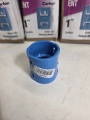 (40) Carlon A240F-CAR ENT Coupling 1″ Blue Thomas&Betts New With Damaged Boxs