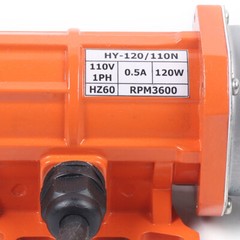 110V 120W Industrial Vibration Motor 1 Phase For Vibrating Screen W/ Controller