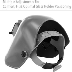 Fibre-Metal by Honeywell Tigerhood Classic Thermoplastic Welding Helmet, Gray (9