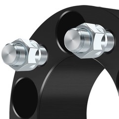 2 Inch Wheel Spacers 5 Lug 12×1.5 73 Bore 5×4.5 to 5×4.5 TL Accord 2003-2008