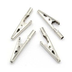 10/20/50Pcs 51mm Stainless Steel Alligator Clips