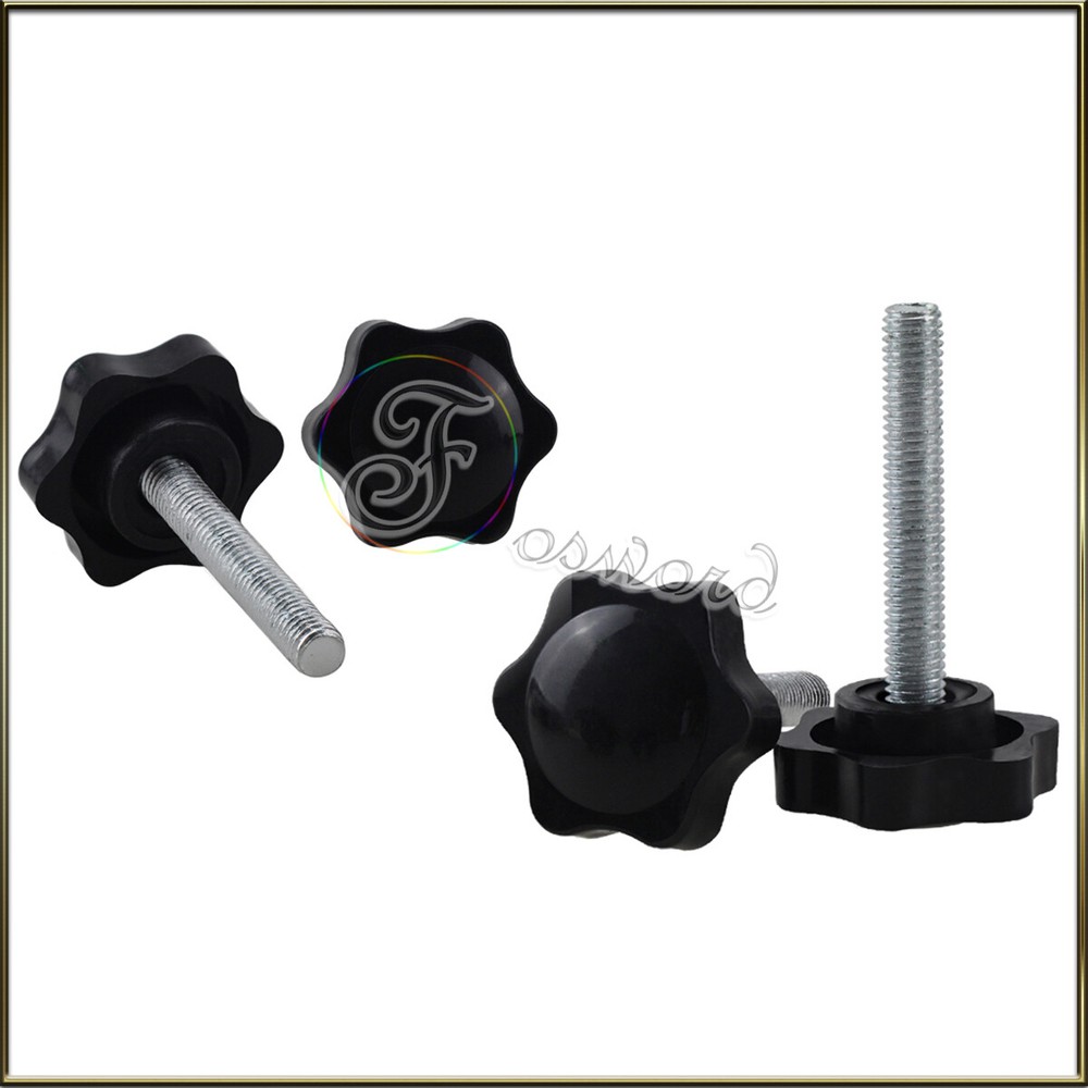 Thumb Screw Plastic Hexagonal Head M4 M5 M6 M8 M10 Hand Tighten Grip Knob Bolt
