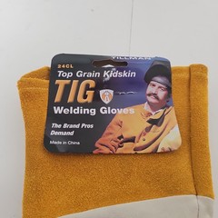 New Tillman Top Grain Kidskin TIG Welding Gloves 24CL Large New with Tags