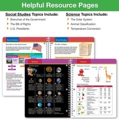 Global Datebooks 2026-2027 8.5 inches x 11 inches, Space Happy Planets